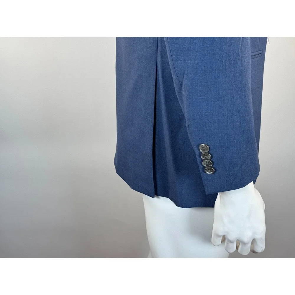 Indochino Wool Silk Blazer Mens 42? NWT $679 Single-Breasted Lined Double-Vented